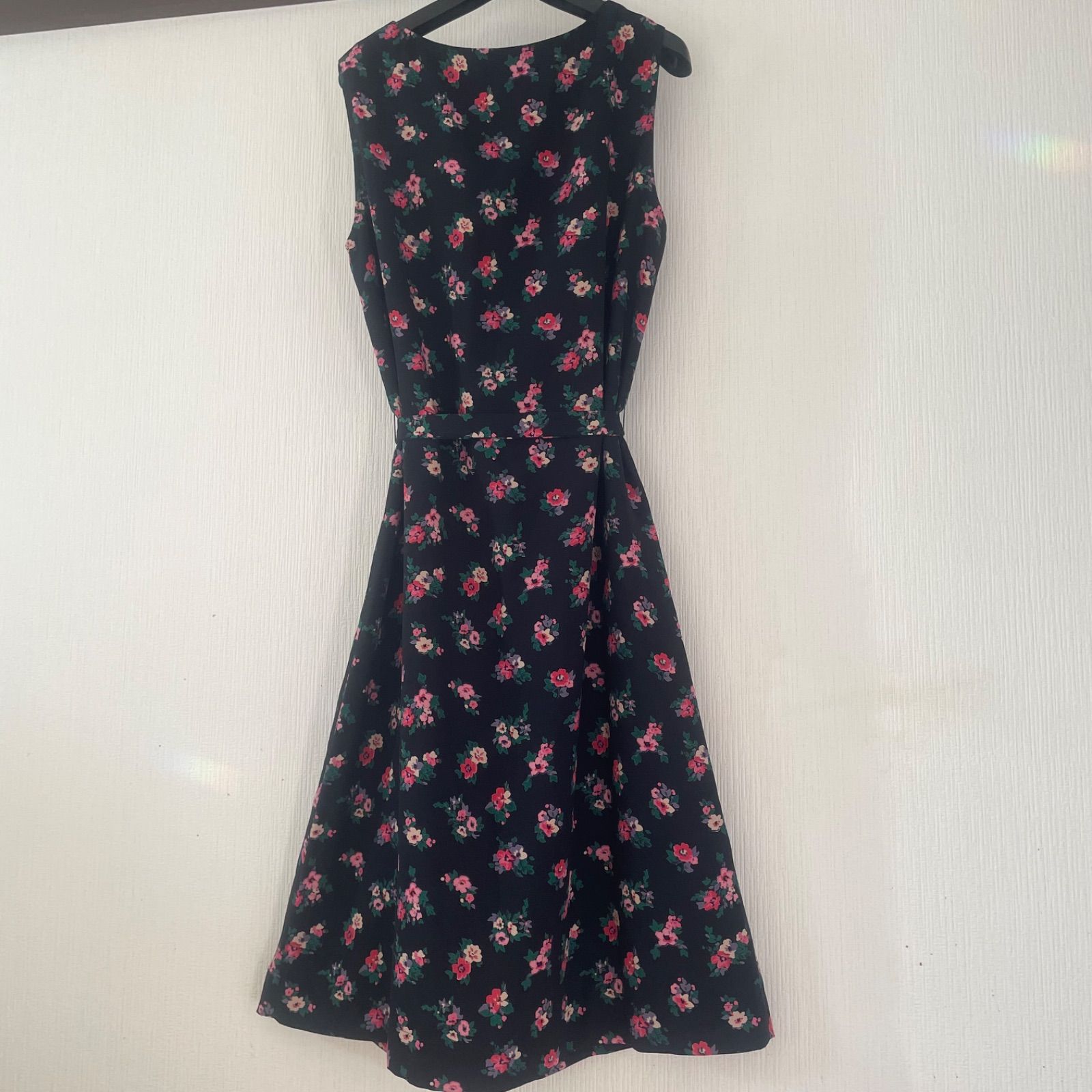 LAURA ASHLEY ローラアシュレイ 美品 ワンピース ノースリーブ