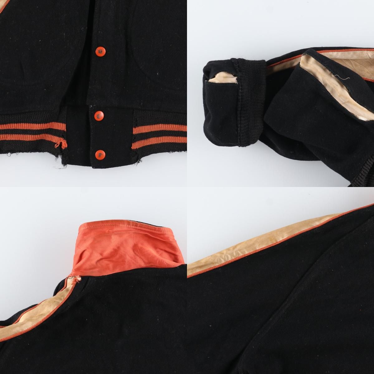古着 60年代 GARFIELD ATHLETIC EQUIPMENT CO ウールスタジャン