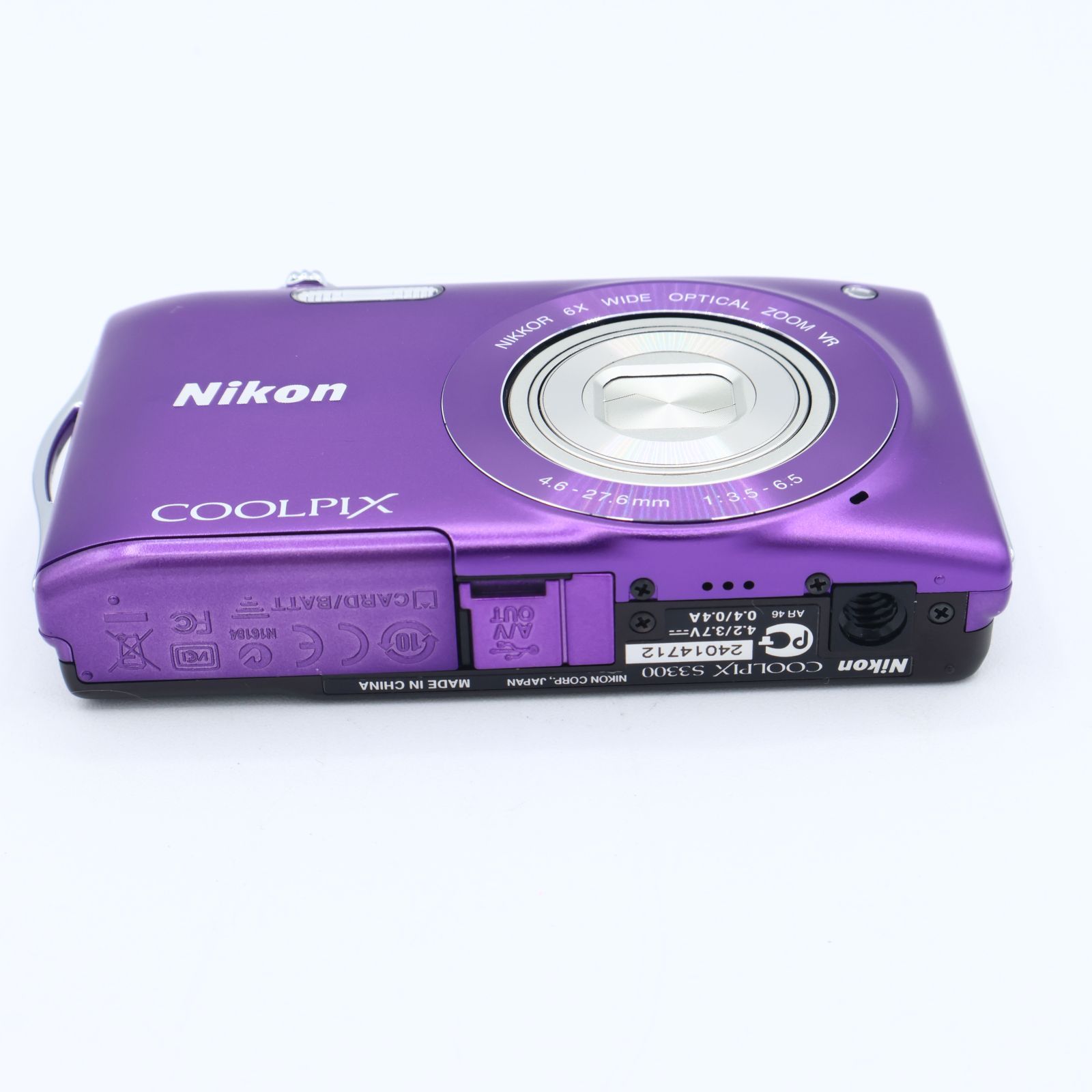 Nikon COOLPIX パープル コンパクトデジタルカメラ