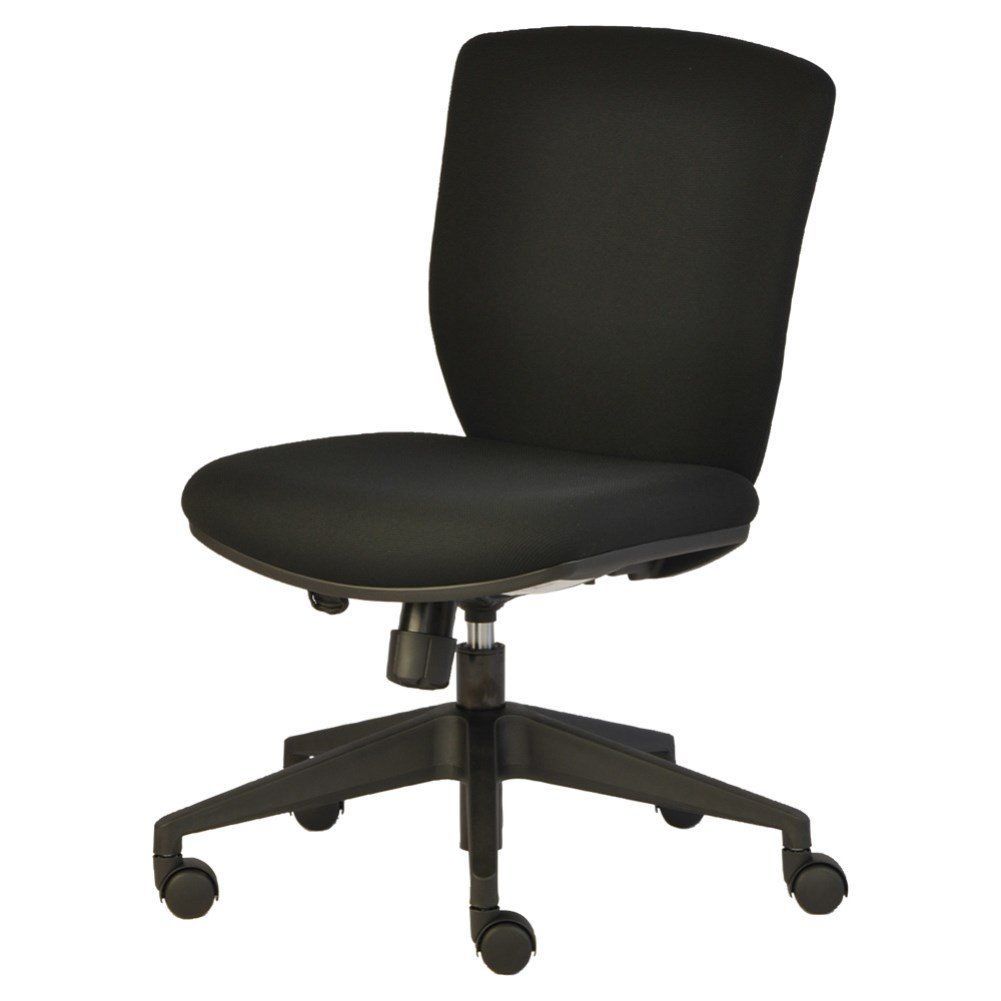 在庫 プラス オフィスチェア デスクチェア NEXIS C02 ブラック KC-NX616SL BK 601063 奥行70.5×幅65.8×高さ82cm