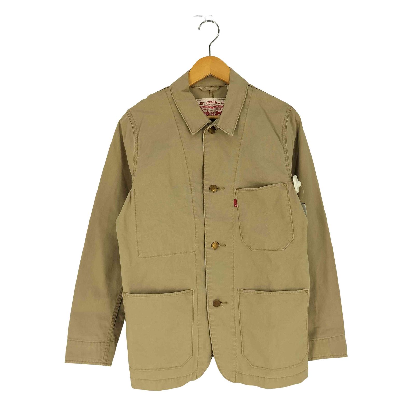 美品！Levi's ストレッチ デニム カバーオール S リーバイス Levis STRETCH デニムカバーオール メンズ JPN：S