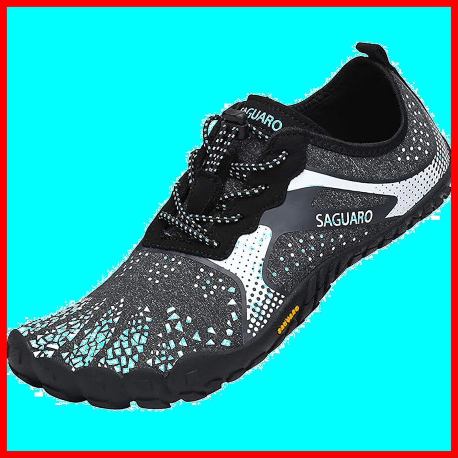 【即日発送】柔軟 フィットネスシューズ 超軽量 ポータブル ランニングシューズ 通気性 ベアフット [SAGUARO]