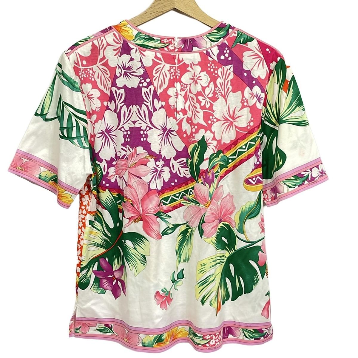 LEONARD(レオナール) 半袖カットソー サイズ42 L レディース美品