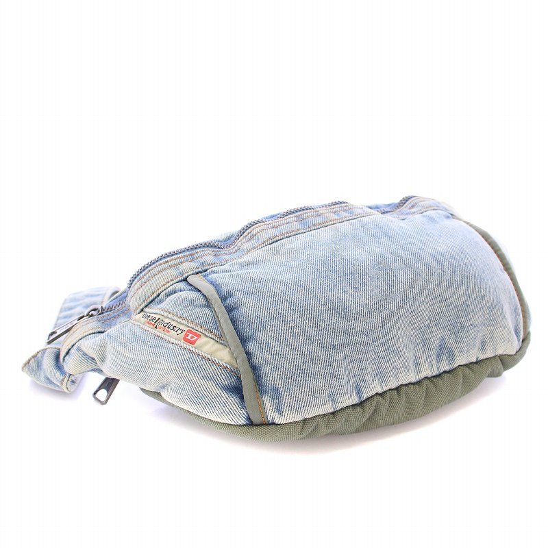 ディーゼル DIESEL ボディバッグ デニム ヴィンテージ加工 ウォッシュ