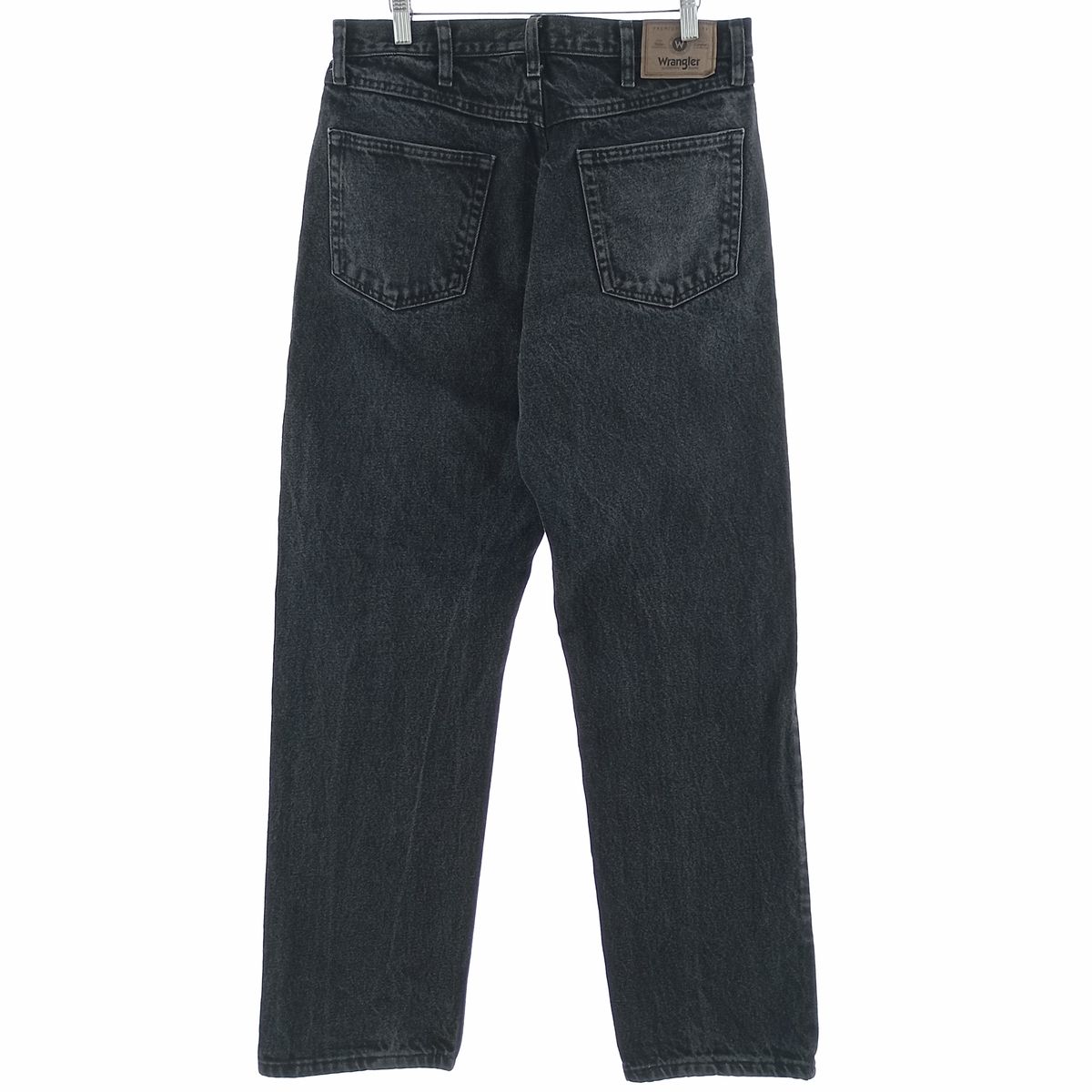 古着 ラングラー Wrangler ブラックデニム テーパードデニムパンツ メンズw34/eaa400267