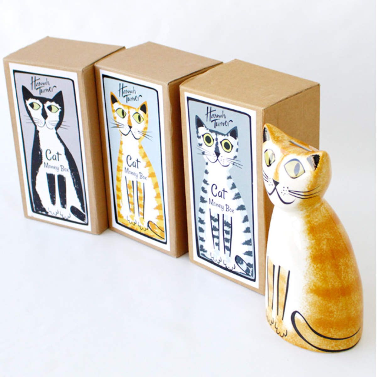貯金箱 Hannah Turner Money box Cat ネコ （ ハンナターナー マネー