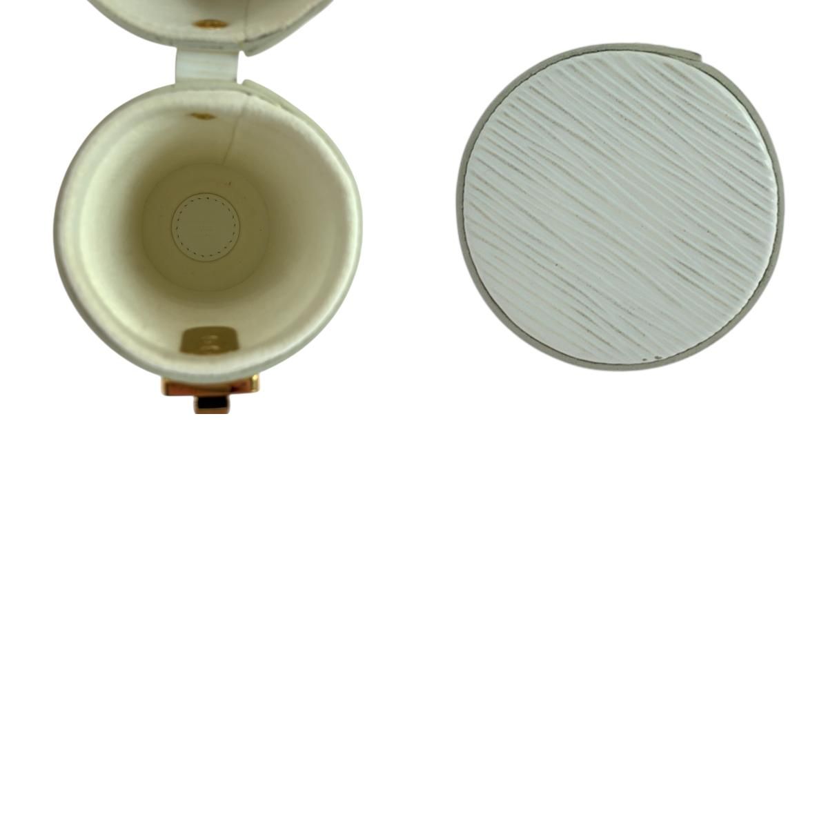 美品 LOUIS VUITTON ルイヴィトン エピ トラベルケース 100ML ホワイト  