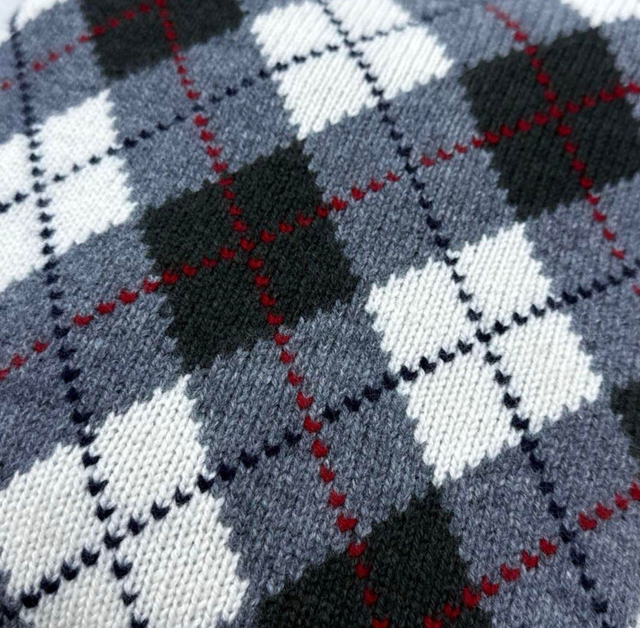 美品 BrooksBrothers スコティッシュラムウール アーガイルニット 美品 BrooksBrothers スコティッシュラムウール アーガイルニット