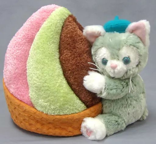 ジェラトーニ ぬいぐるみストラップ ダッフィーのサニーファン 2019 