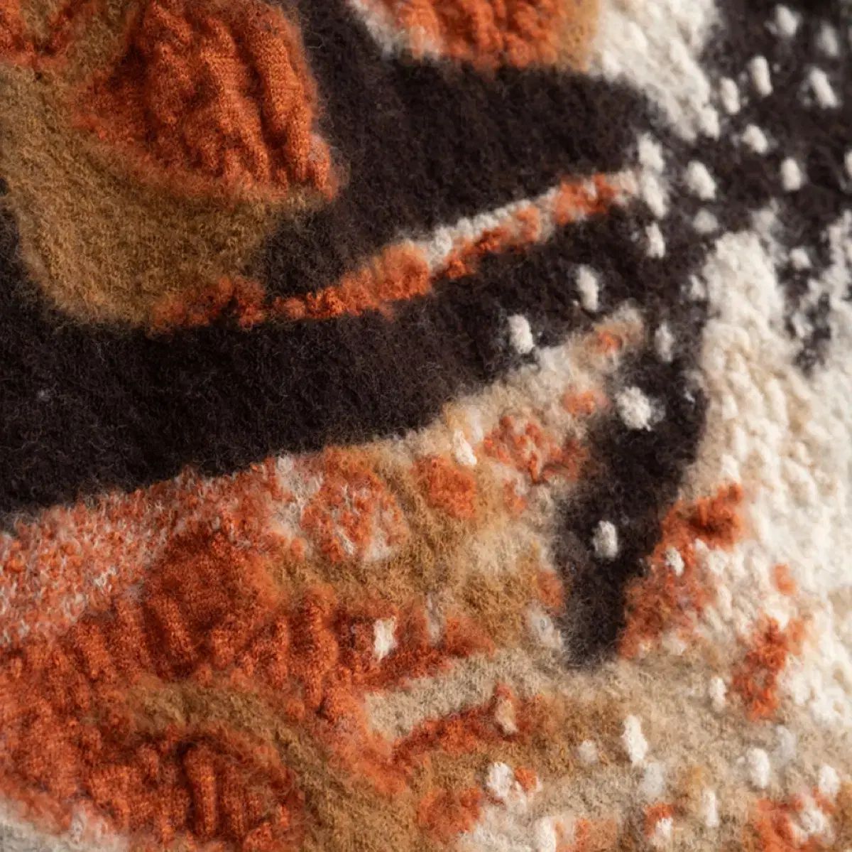 KAPITAL(キャピタル) ジャーニー カリブ マフラー_オレンジ KAPITAL