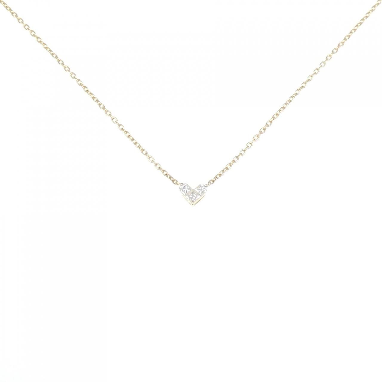 スタージュエリー ミステリアスハート ネックレス 0.10CT - メルカリ
