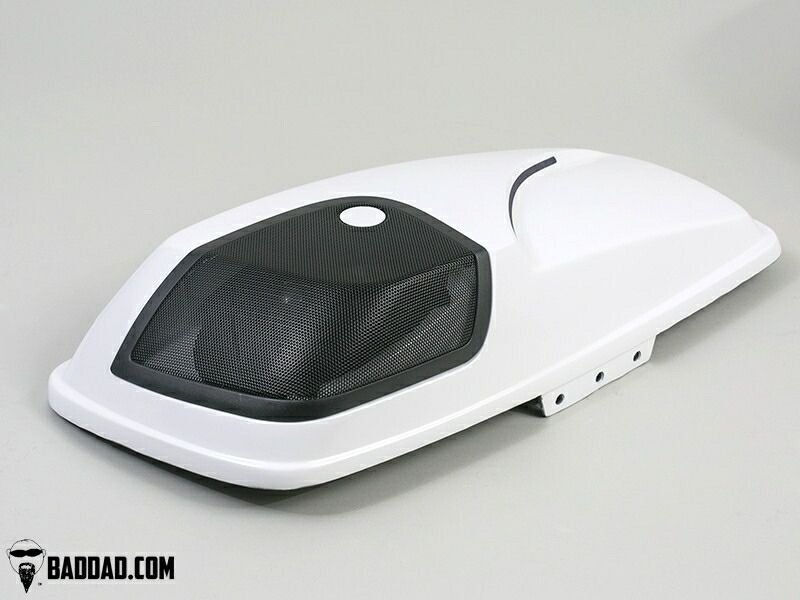 COMPETITION SERIES スピーカーリッド フラッシュライト付 レッド LED色 |5×7”スピーカー用|2014〜25年ツーリング