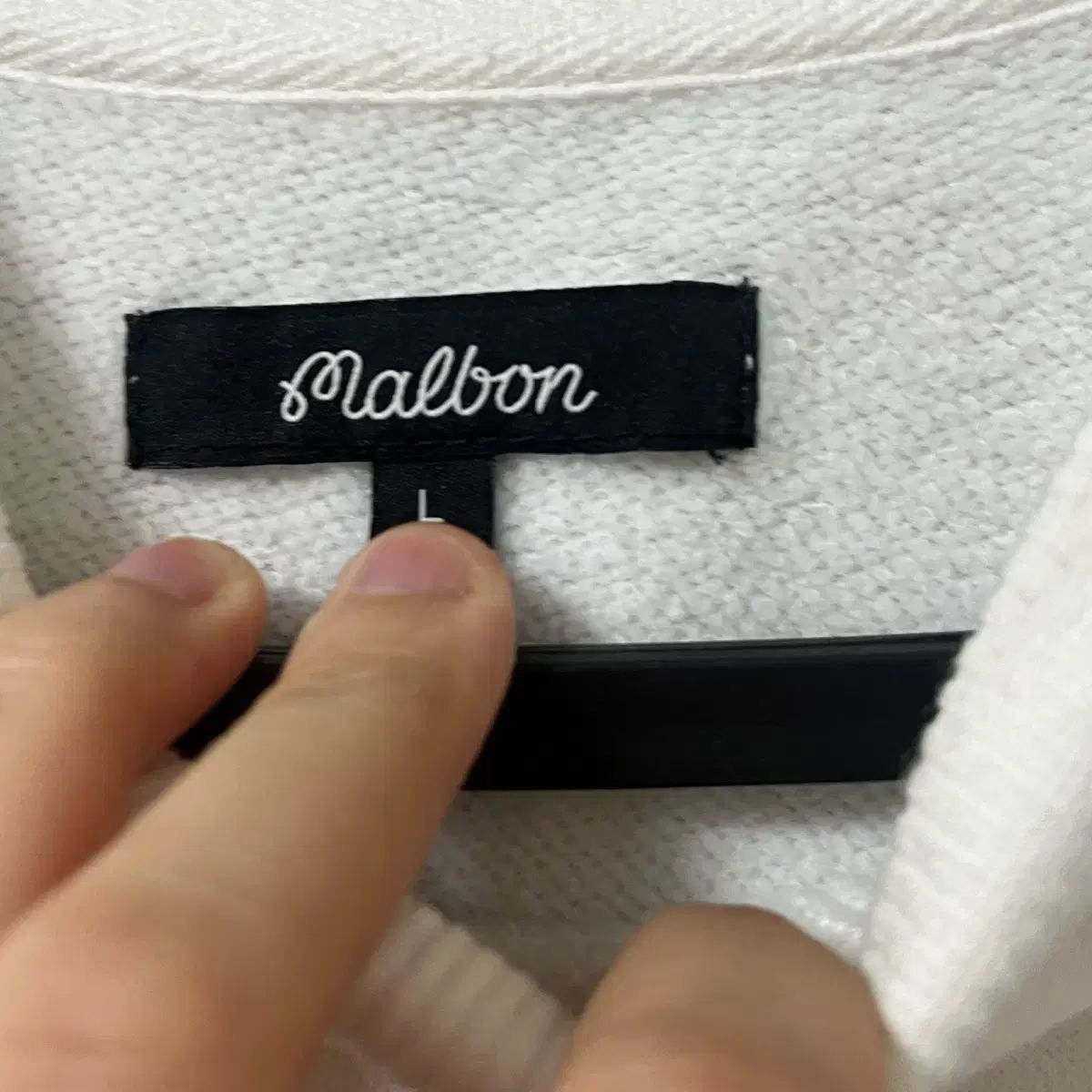 MALBON GOLF(マルボンゴルフ) ゴルフ ウサギ トレーナー ホワイト L