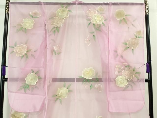 平和屋本店□極上 夏物 お引きずり・お引き摺り・引き振袖