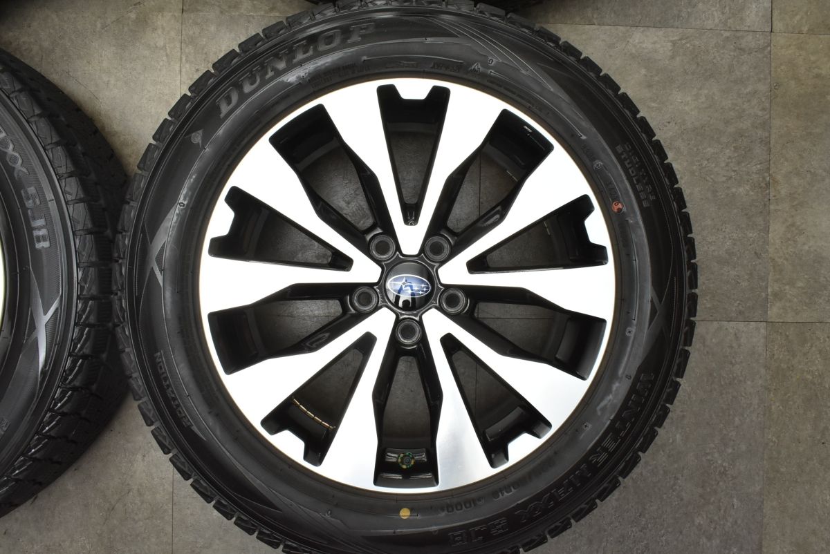 交換用に】スバル BS9 レガシィアウトバック 純正 18in 7J +55 PCD114 