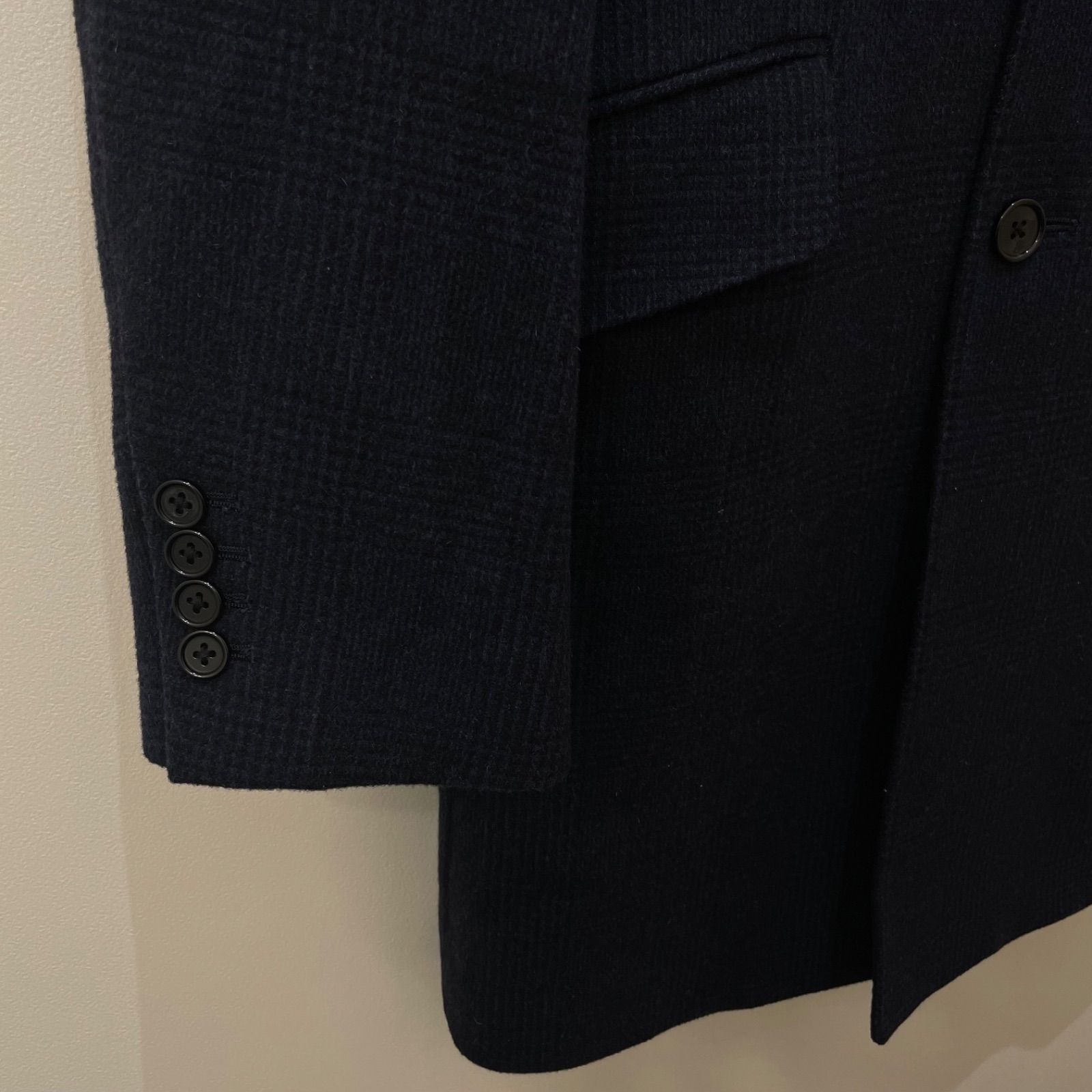 STOVEL & MASON ストーベルアンドメイソン カシミヤ混ウールチェスター 