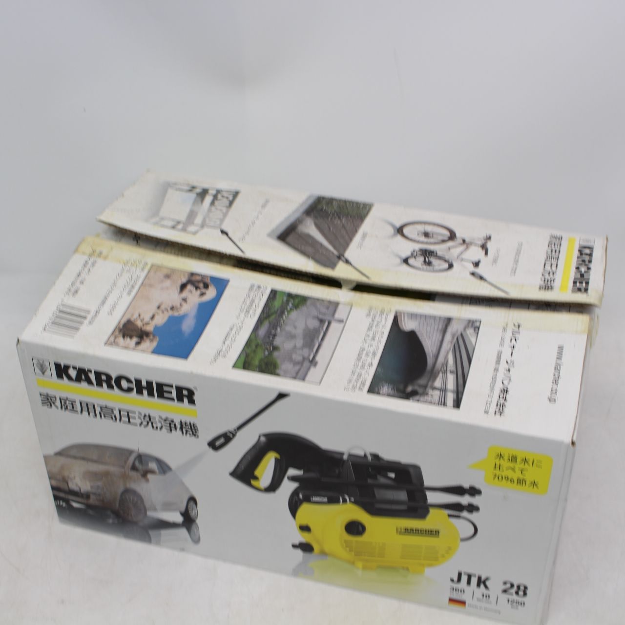 001 開封したのみ ケルヒャー 家庭用高圧洗浄機 JTK 28 1.672 580.0