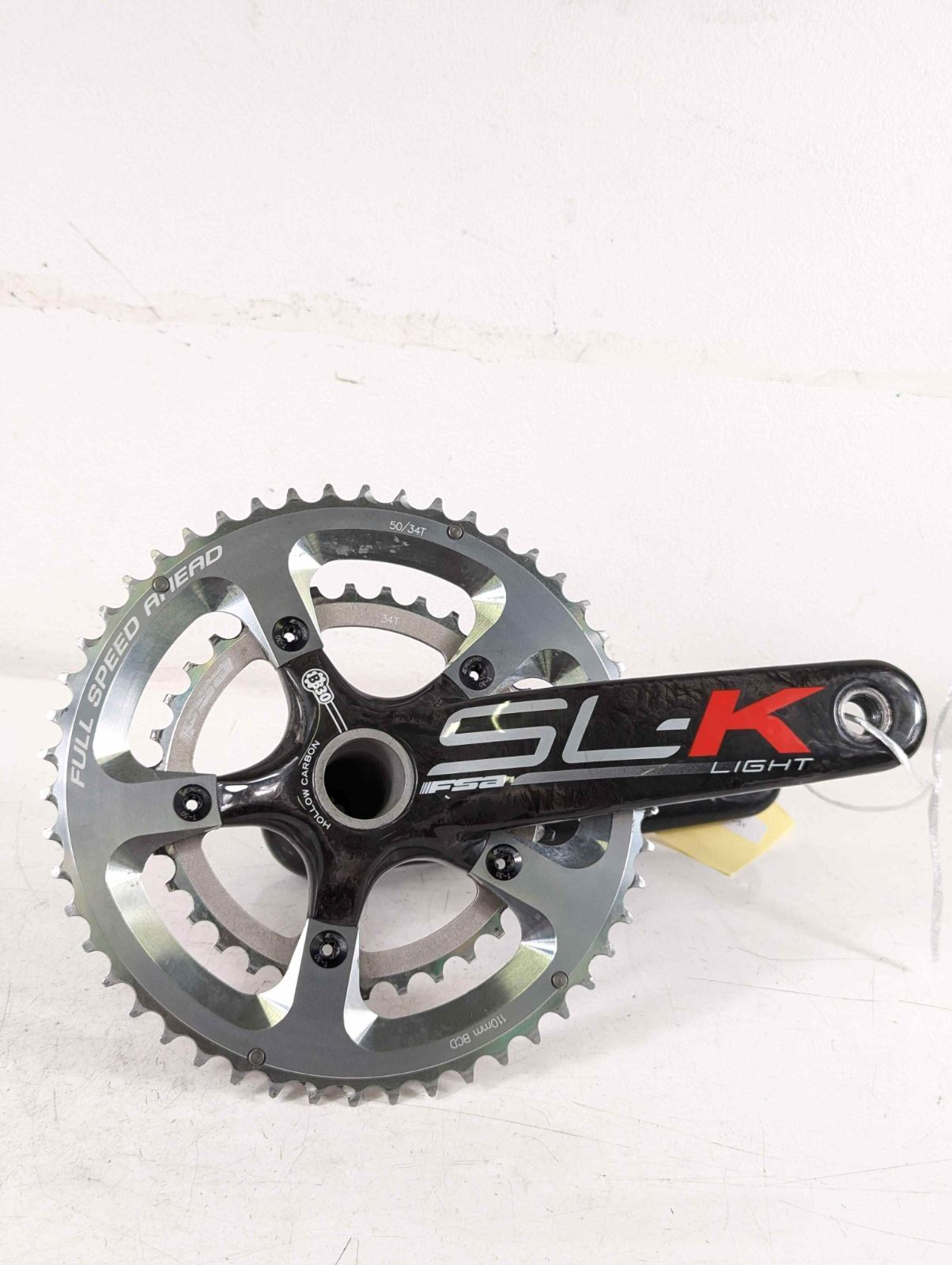 並品】FSA SL-K BB30 170mm 50 34t カーボン クランク FC250815C