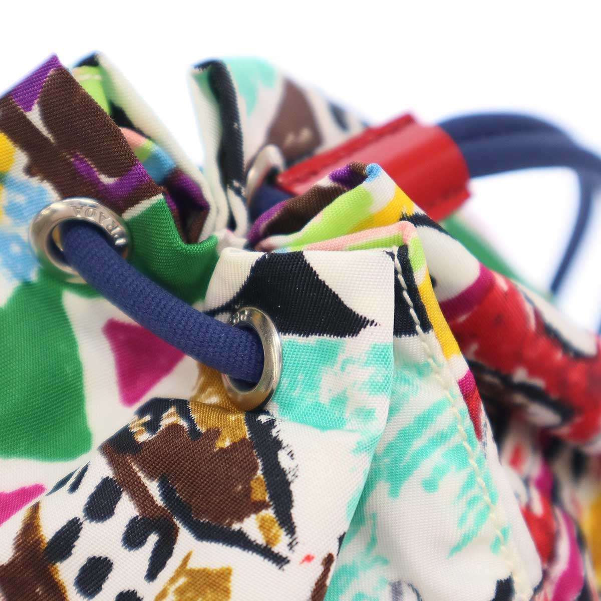 PRADA プラダ Drawstring Bag グラフィックデザインドロー