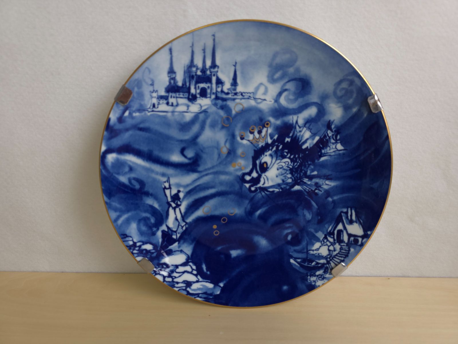 マイセン　イヤープレート　1990 楽天市場】マイセン 【イヤープレート】 1990年・竜宮城 26cm