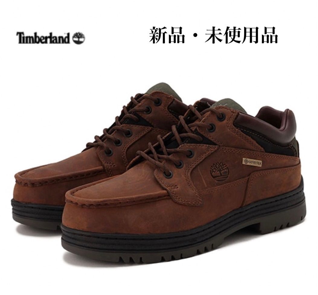 Timberland ティンバーランド Moc Toe GTX ヘリテージ モックトゥ チャッカブーツ ブラウン メンズ