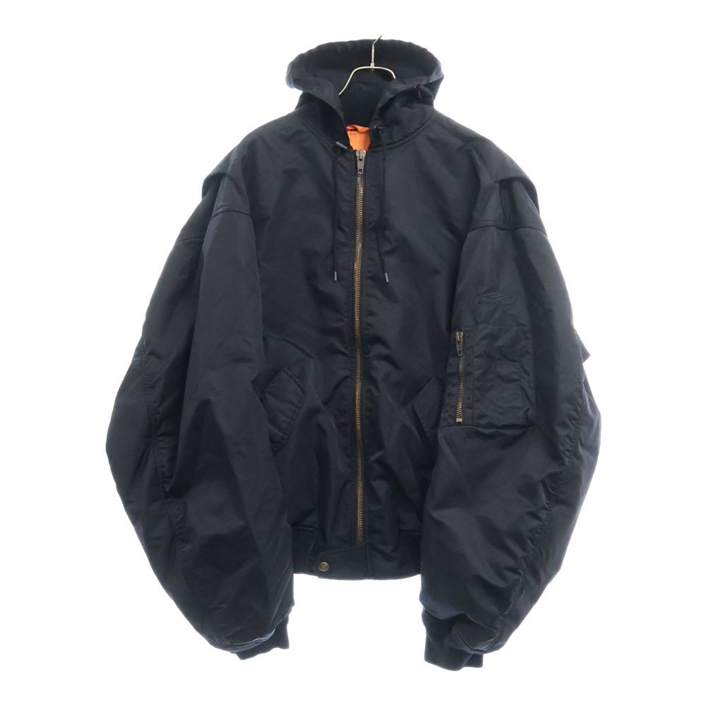 BALENCIAGA (バレンシアガ) 22SS MA-1 フード付き ブルゾン ボンバー