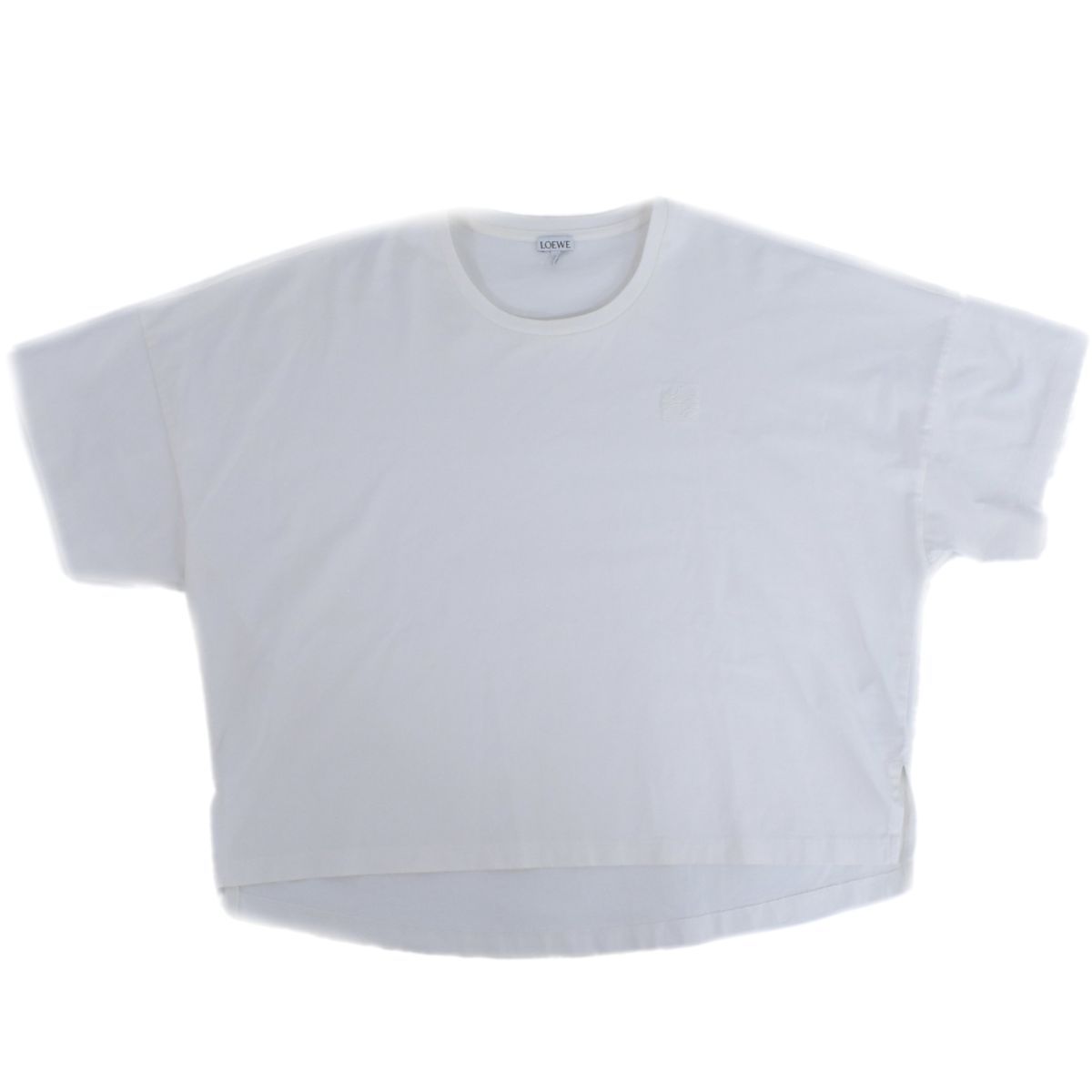 LOEWE/ロエベ/アナグラムクロップドTシャツ/トップス/新品/ホワイト LOEWE アナグラム クロップド Tシャツ トップス ホワイト - メルカリ