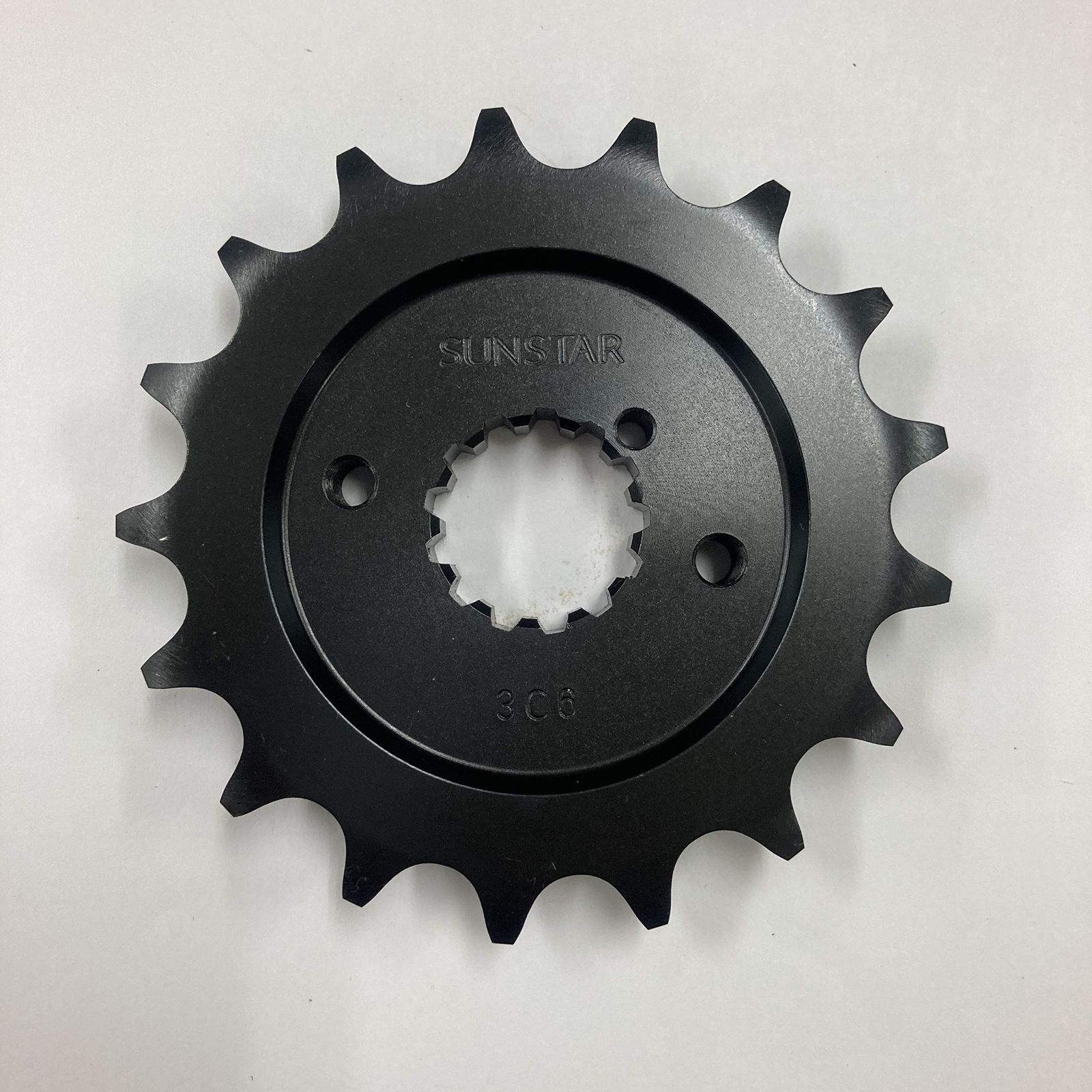 サンスター SUNSTAR フロントスプロケット 品番3C6-17 520サイズ|17T|6.0mmオフセット Z1-R 520con Z1000Mk2 520con Z1 520con など