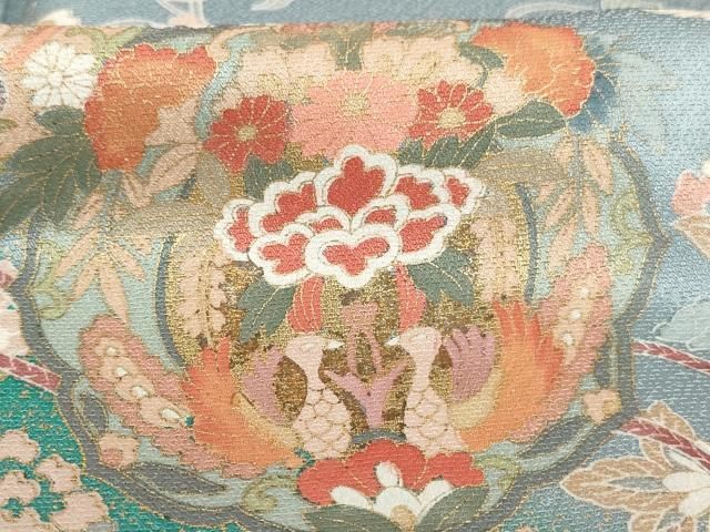 あっちゃん様［1726］訪問着 美品 鏡裏面文様 ぼかし 金彩 正絹 着物 袷 あっちゃん様［1726］訪問着 美品 鏡裏面文様 ぼかし 金彩 正絹
