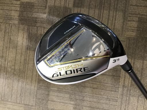 テーラーメイド STEALTH GLOIRE 3W フェアウェイウッド FW SPEEDER NX for TM FW フレックスSR メンズ 男性用 右利き 右用 Bランク ゴルフクラブ