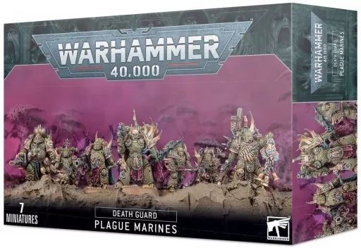ミニチュアゲーム デスガード プレイグ マリーン ウォーハンマー40000 Death Guard Plague Marines 43-55