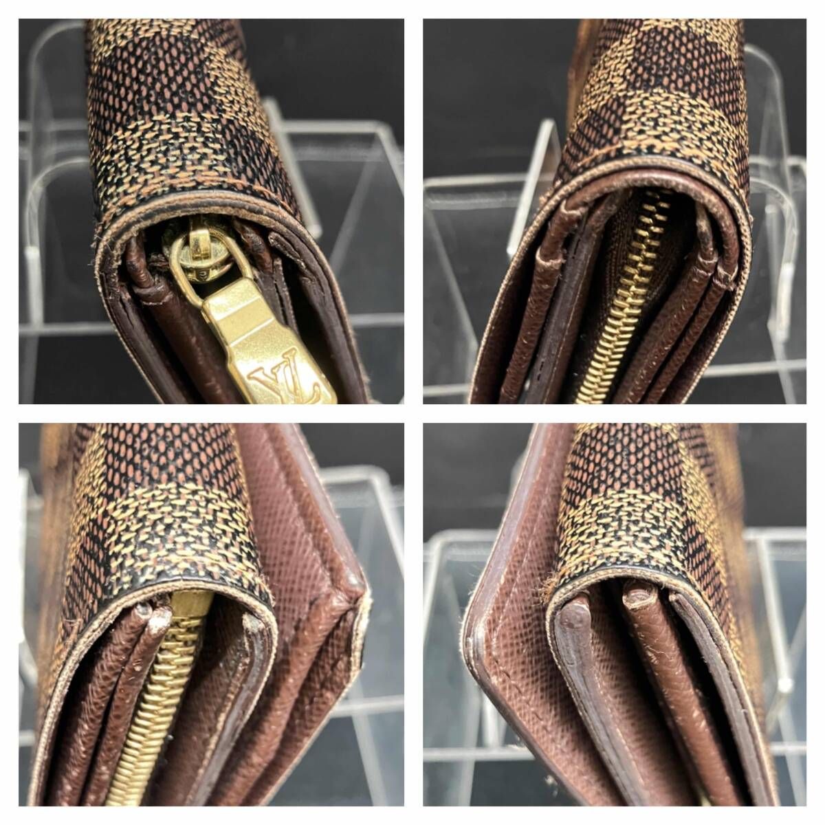LOUIS VUITTON ルイヴィトン CA0095 ダミエ ポルトモネビエトレゾープ