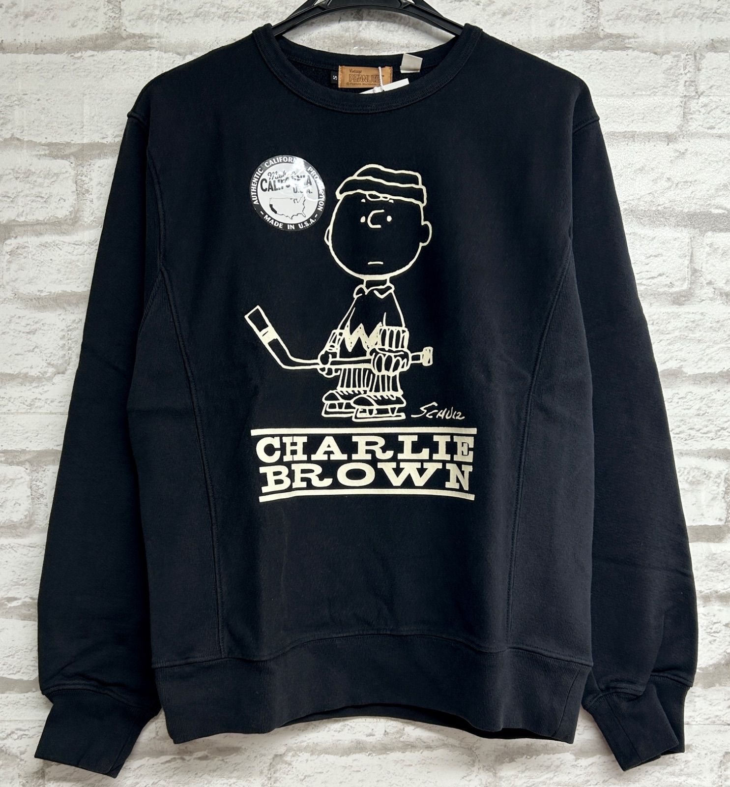 ◾️VINTAGE PEANUTS チャーリーブラウン ヘヴィーオンス クルーネック