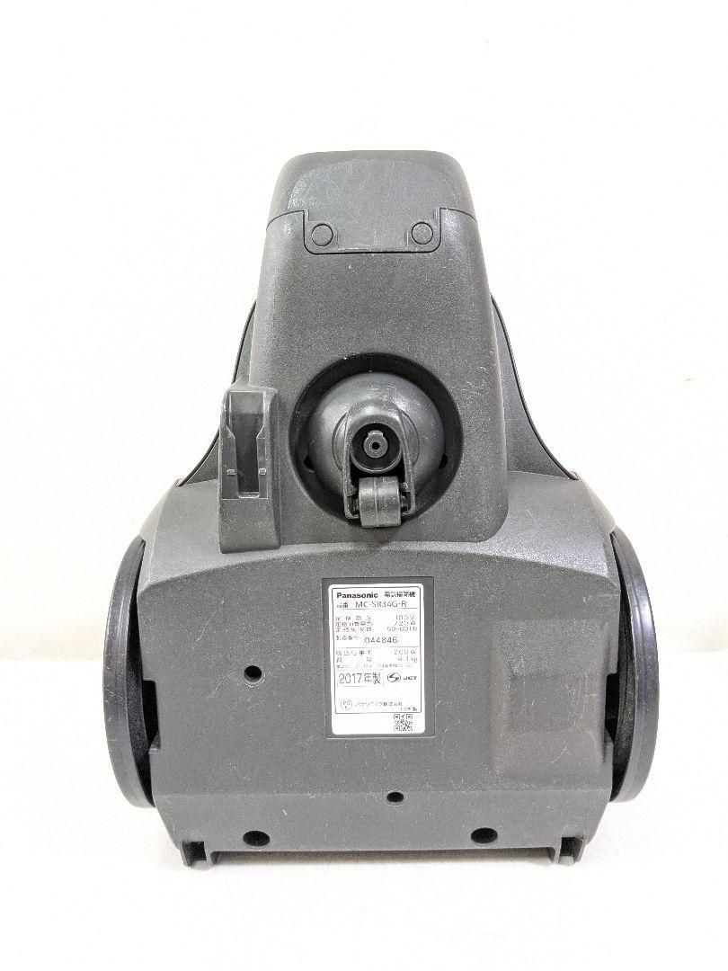 Panasonic　MC-SR34G-R　サイクロン式掃除機 パナソニック MC-SR34G-R サイクロン式掃除機 2017年製 ヘッド