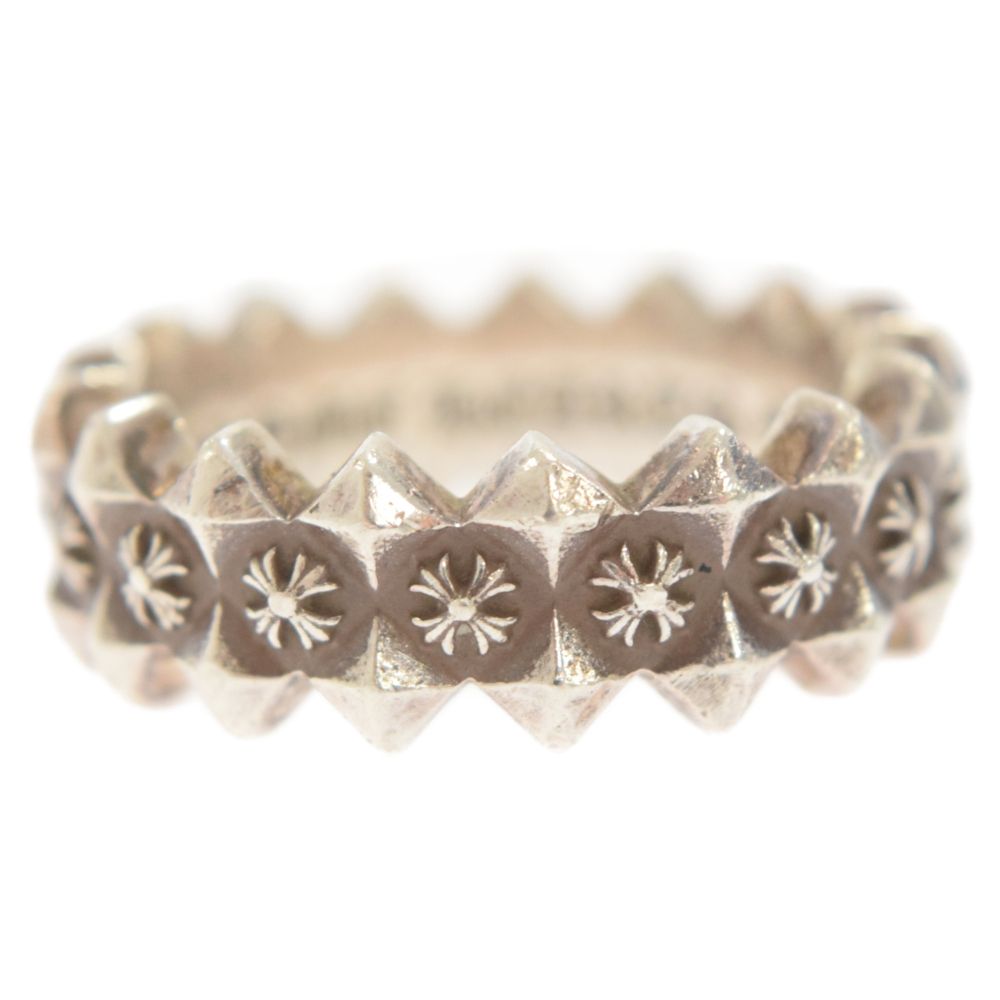 CHROME HEARTS (クロムハーツ) DOUBLE PYRAMID PLUS RING ダブル