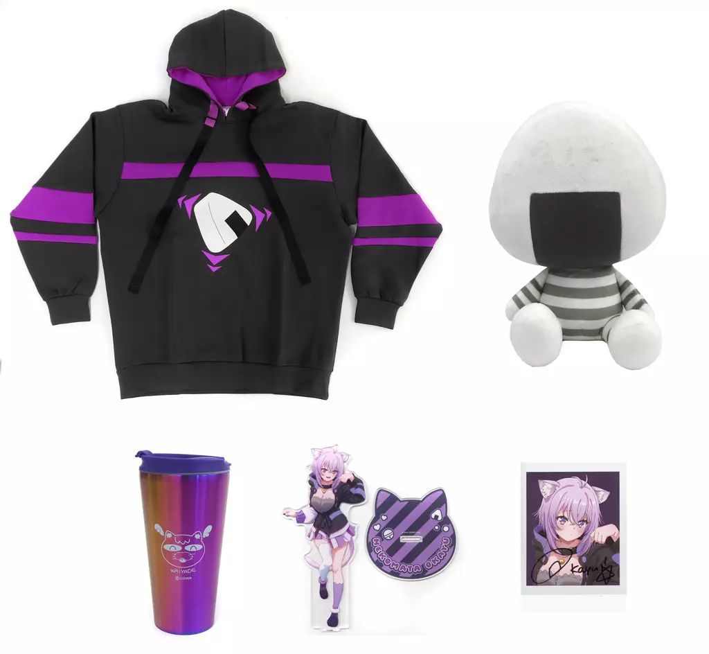 ホロライブ 猫又おかゆ 誕生日記念2024 おかゆとおそろい！パーカー
