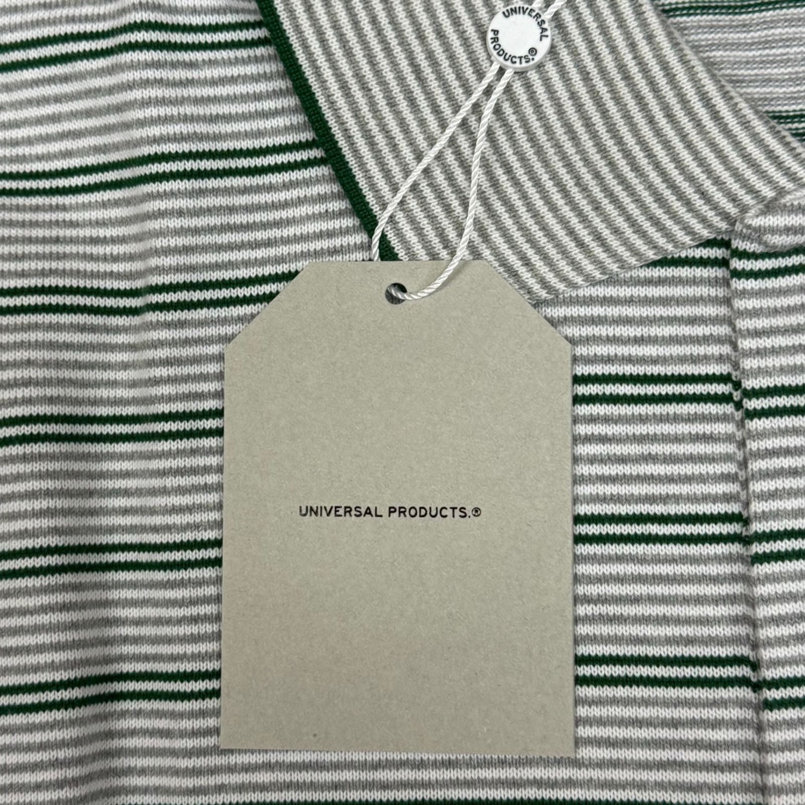 定価20900円 新品 UNIVERSAL PRODUCTS MULTI BORDER S/S POLO マルチ 