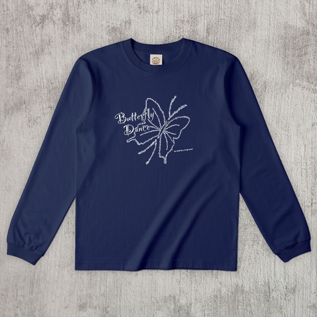 グラフィックロングTシャツ　Rock Your Heart Mono / White -Long-
