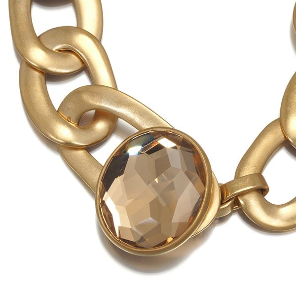 ポメラート ブレスレット クォーツ チェーン 艶消し 43g K18YG #170588  