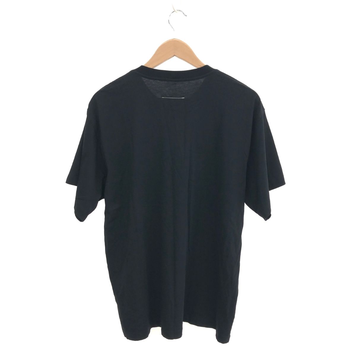 mm6 mm6 エムエムシックス 半袖クルーネックカットソー サイズ S ナンバーロゴタグ S52GC0267 S24312 ブラック レディース | 240001161452