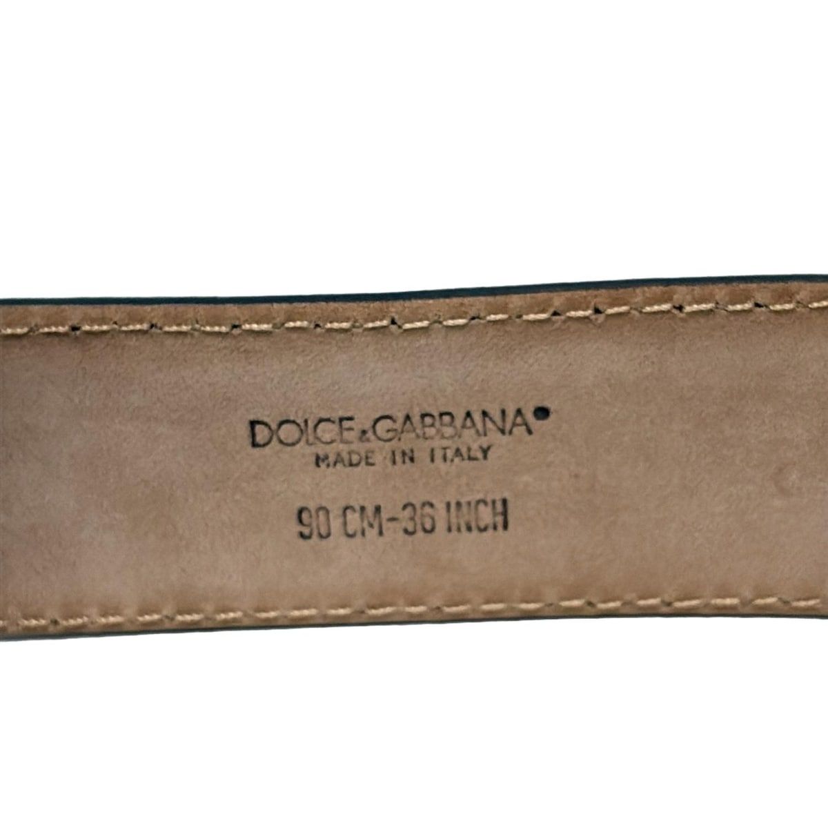DOLCE&GABBANA(ドルチェアンドガッバーナ) ベルト 90/36
