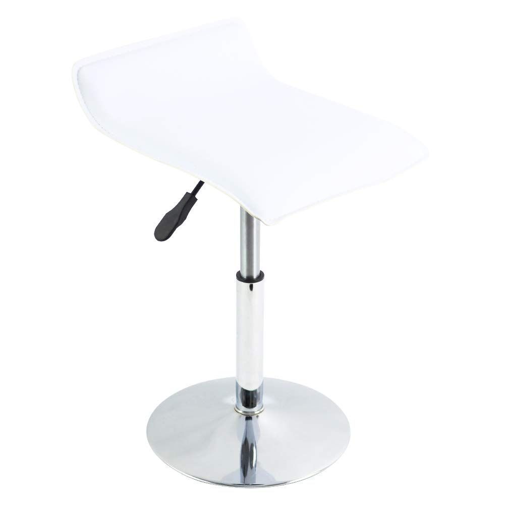 2脚】カウンターチェア WY-459 昇降式 ホワイト 椅子・チェア