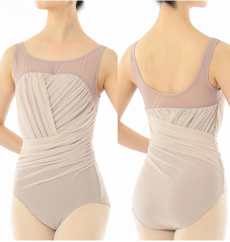 Chacott バレエレオタード ベージュMサイズ チャコット ピンクベージュ