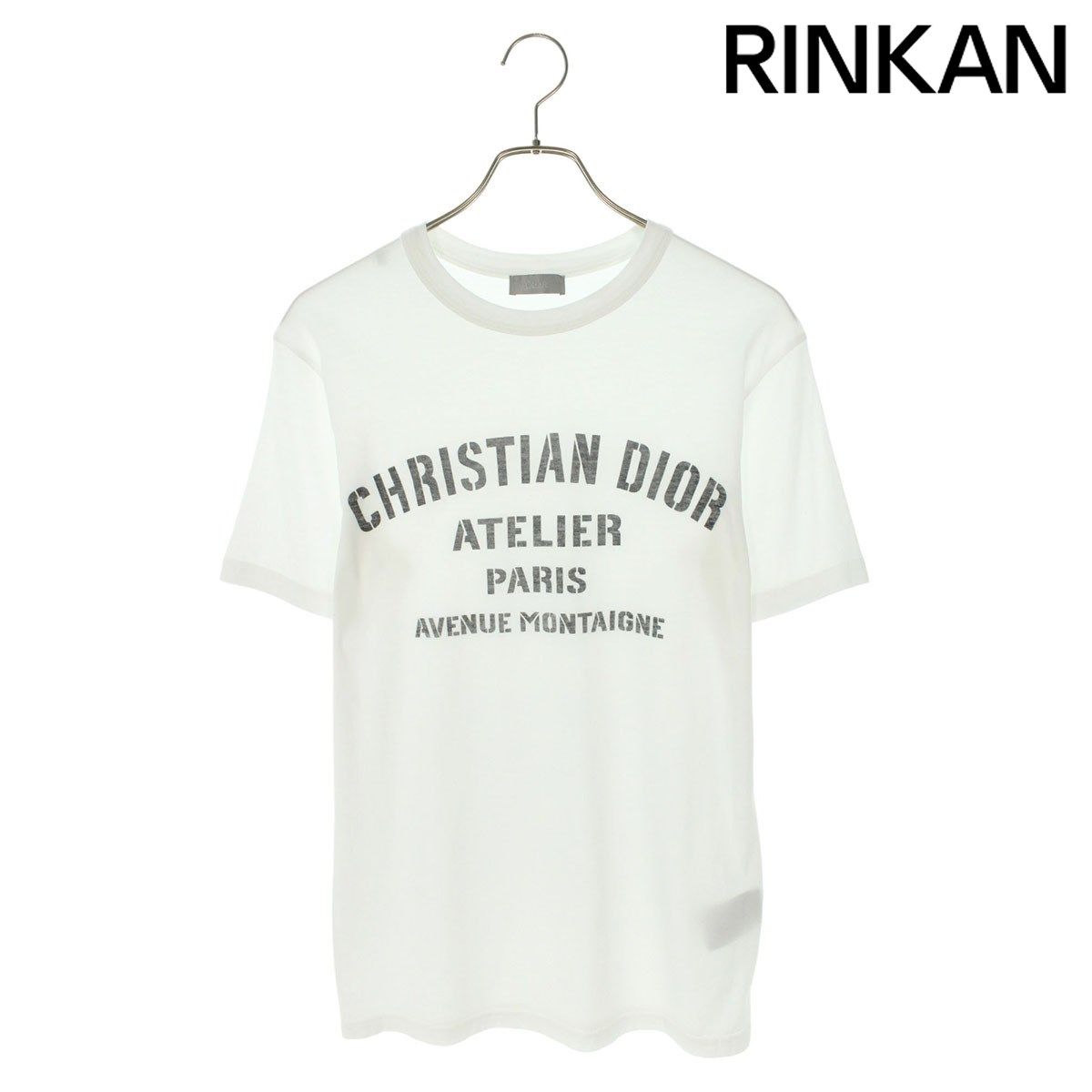 ディオール 21SS 043J615A0589 アトリエロゴプリントオーバーサイズTシャツ メンズ XXS