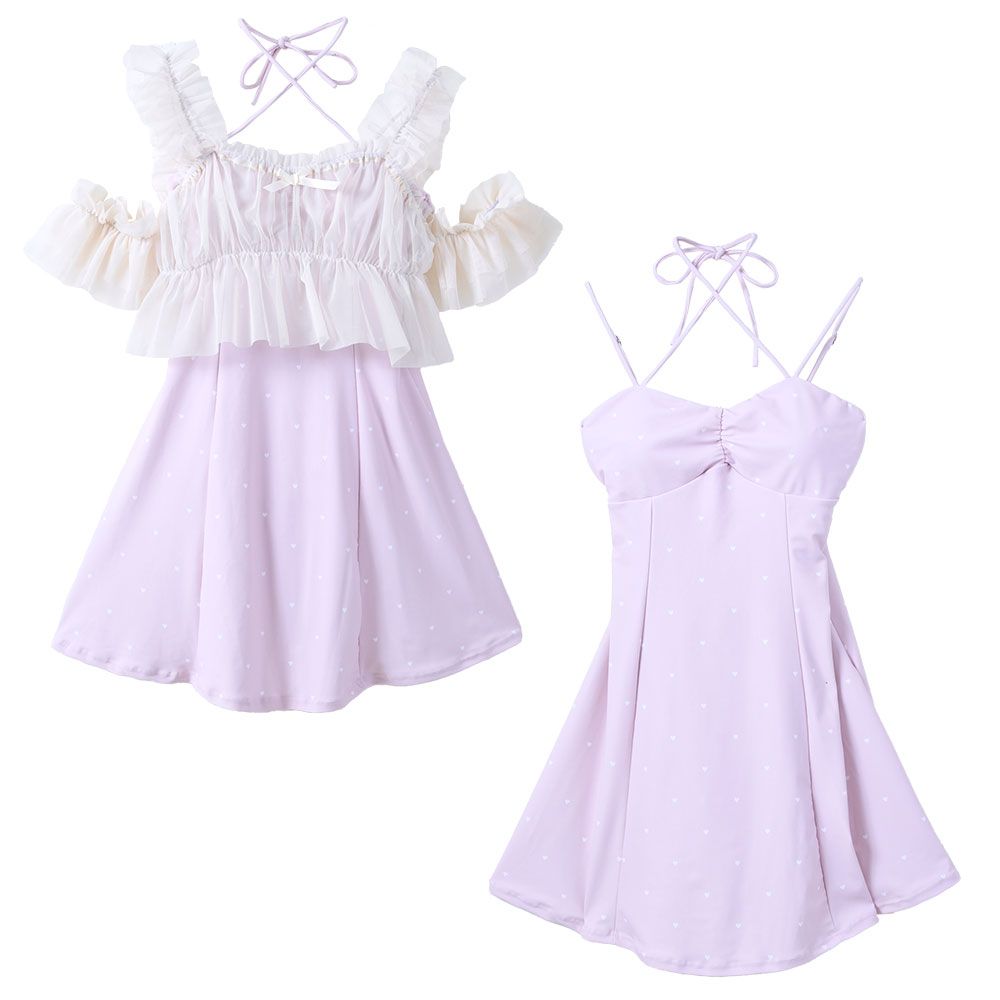 SUKALA　レイヤードタンク＆レギンスセットアップ　ディズニー　Lサイズ SUKALA レイヤードタンク＆レギンスセットアップ ディズニー Lサイズ