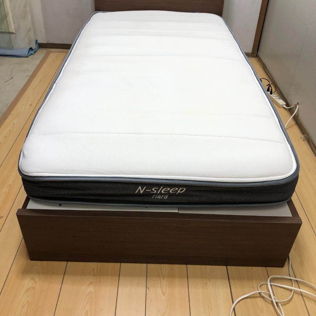 ニトリ Nスリープ 収納-コンセント シングルベッドセット 88132-1-006