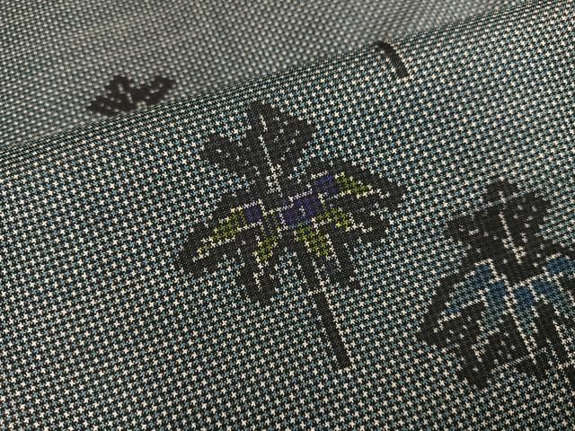 平和屋着物○本場大島紬 一元絣 笹文 正絹 逸品 AABC0627ph - メルカリ