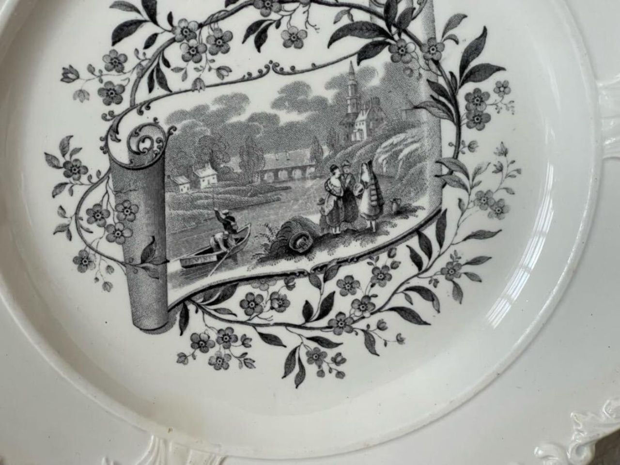 フランス アンティーク ボルドー窯 David JOHONSTON グリザイユ フランス アンティーク ボルドー窯 David JOHONSTON グリザイユ - メルカリ