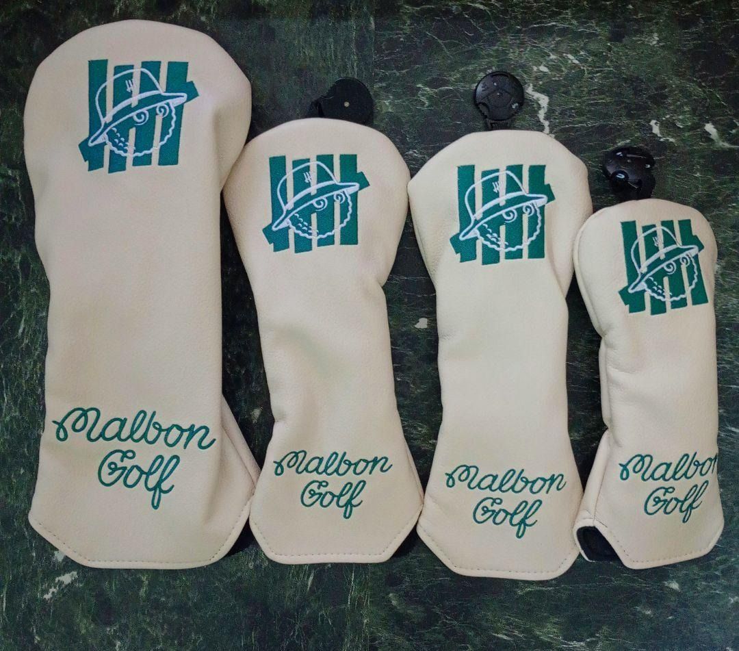 Malbon ゴルフヘッドカバー 4点セット エディション 刺繍デザイン 豪華でユニークなアイテム LLC-HASEGAWATOSO_COM