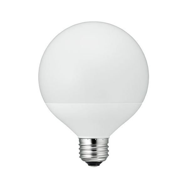 10個セット YAZAWA G95ボール形LED 60W相当 E26 N色 LDG7NG95X10
